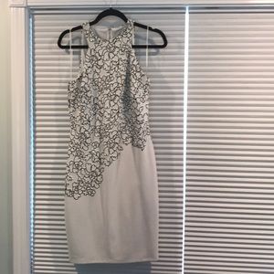 Black and white Cache Dress